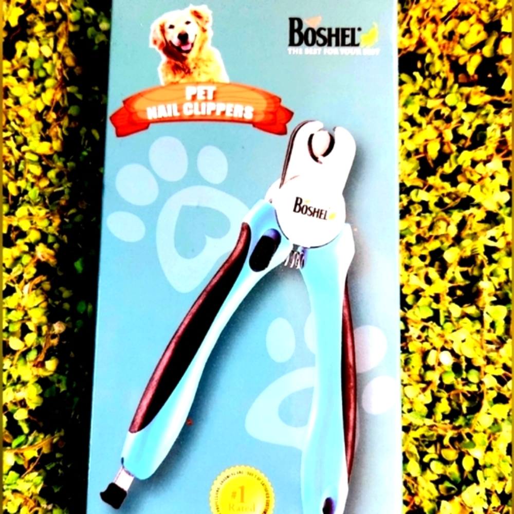 NAILS PRO BOSHEL Groomer Pet Clippers Rated #1 Easy to Use Dog Cat Paws Claw NIB